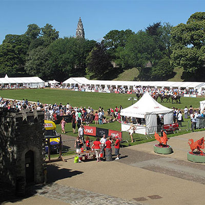 Marquee hire for Trade Shows in south Wales